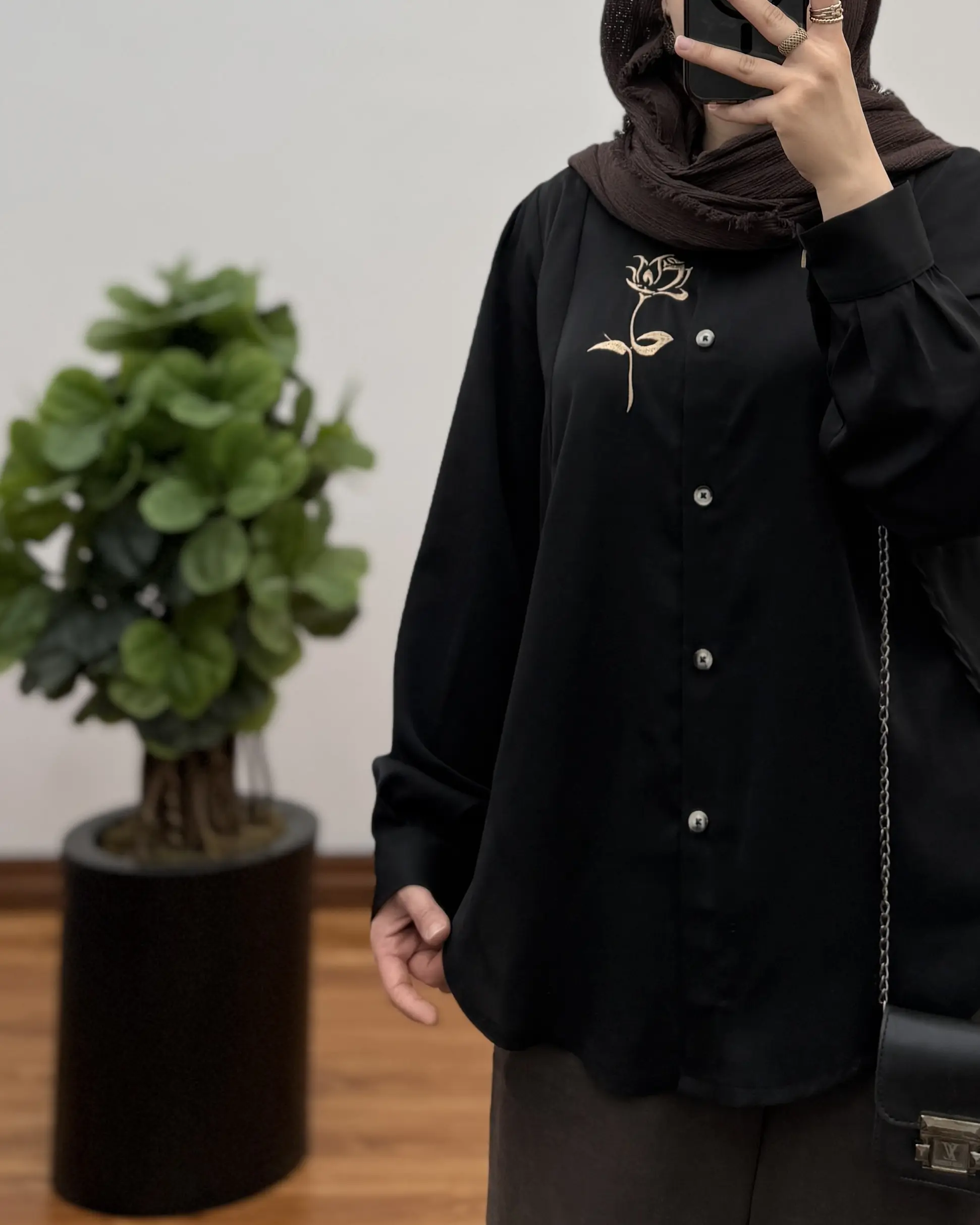 شومیز مجلسی الیزه طرح گلدوزی